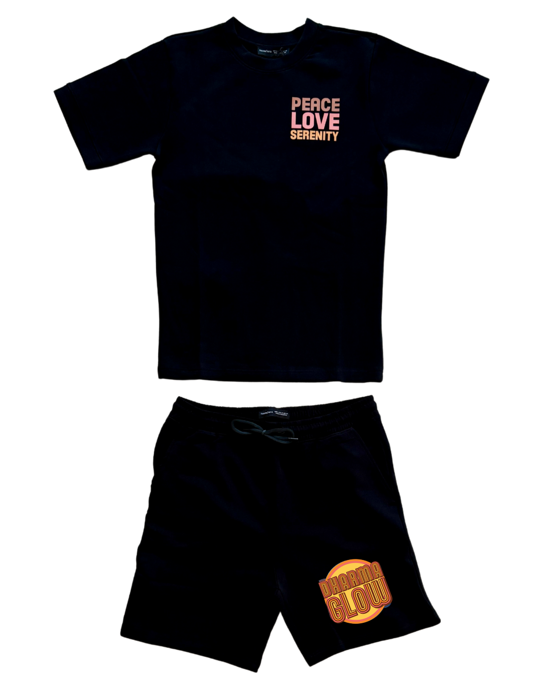 Peace Love Serenity/God is Love Black Men's Set (Pre-Order)