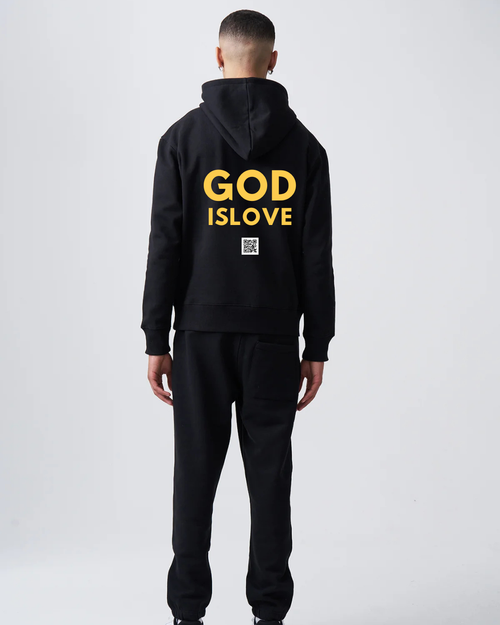 God is Love Mens Black Sweatsuit (Pre-Order)
