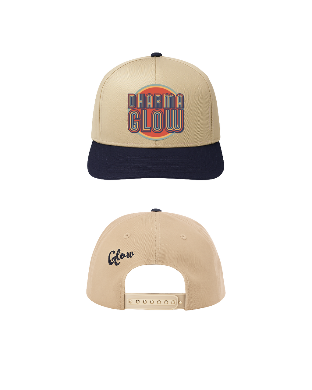 Navy + Khaki Baseball Cap (Pre-order)
