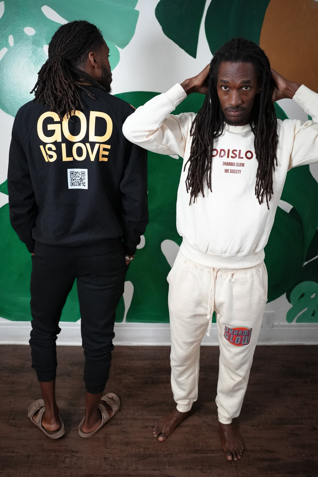 God is Love Mens Black Sweatshirt (Pre-Order)
