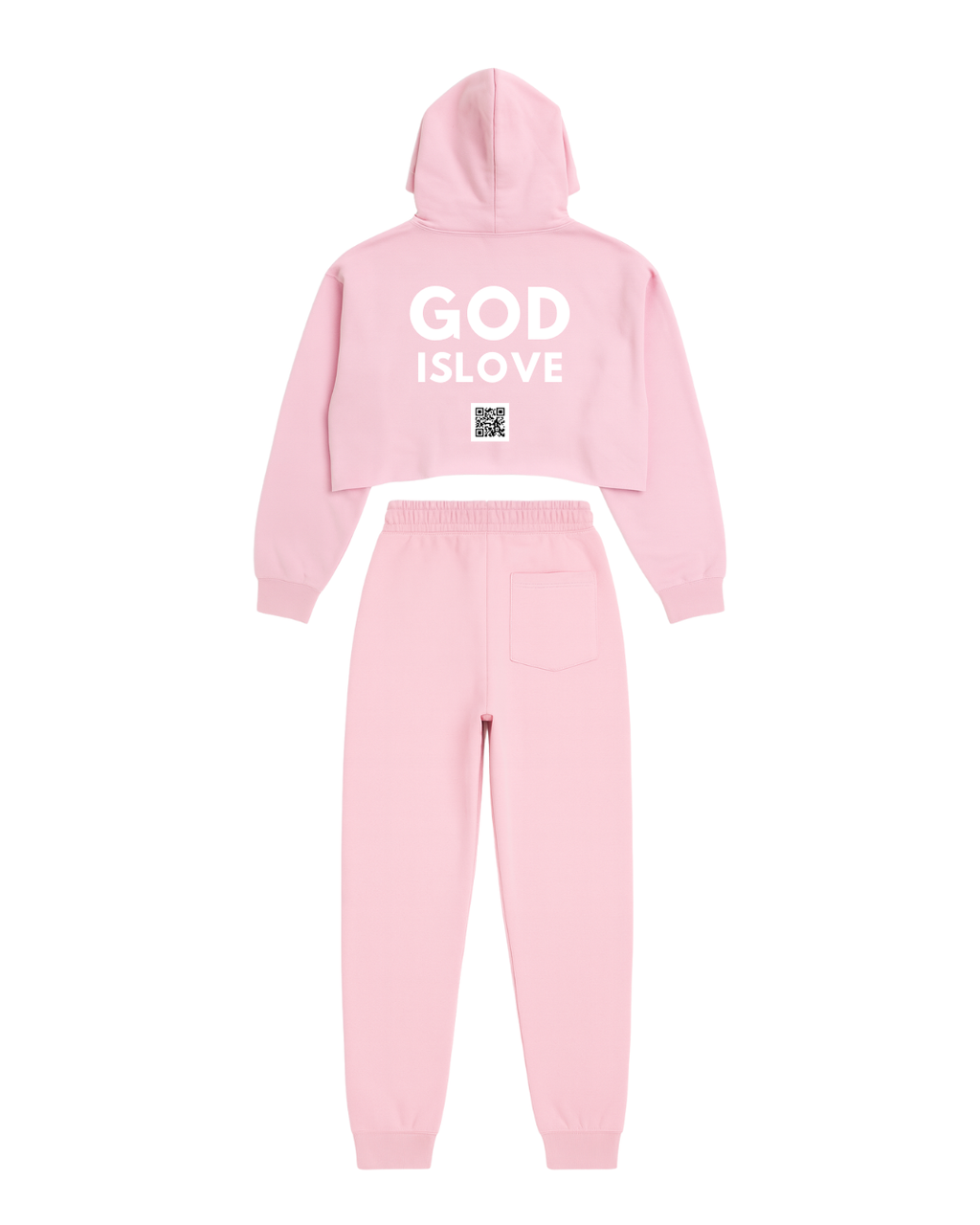 God is Love Women's Pink Sweatsuit (Pre-Order)