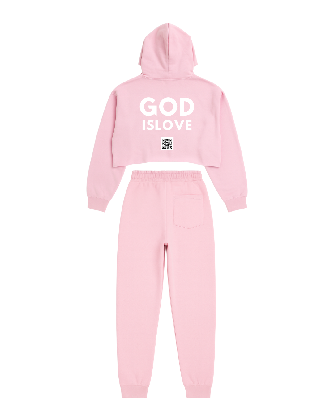 God is Love Women's Pink Sweatsuit (Pre-Order)