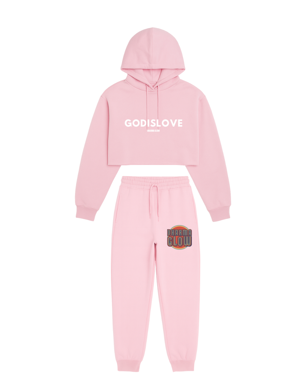 God is Love Women's Pink Sweatsuit (Pre-Order)