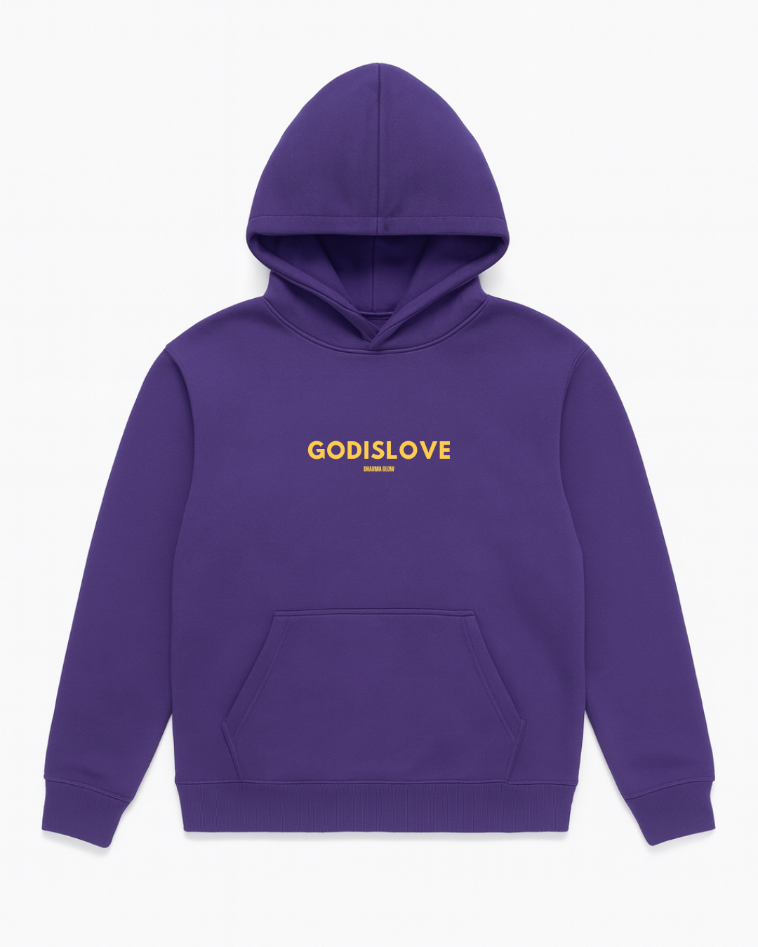 God is Love Mens Purple Hoodie (Pre-Order)